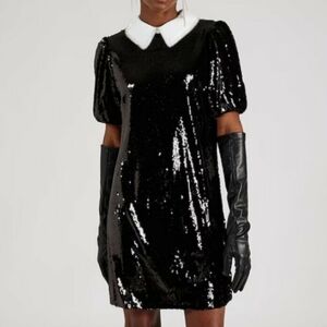ted baker glitter dress Black and White Stripe Floral Maxi Dress Mono Clash / M main image 0